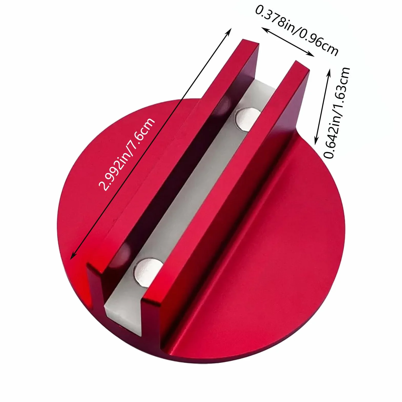 Magnetic Jack Pad, Frame Rail Adapter, Jack Pad Adapter, Slotted Jack Puck, Pinch Weld Frame Rail Adapter, Aluminum Jack Pad, Grooved Jack Pad Adapter, Automotive Jack Adapter
