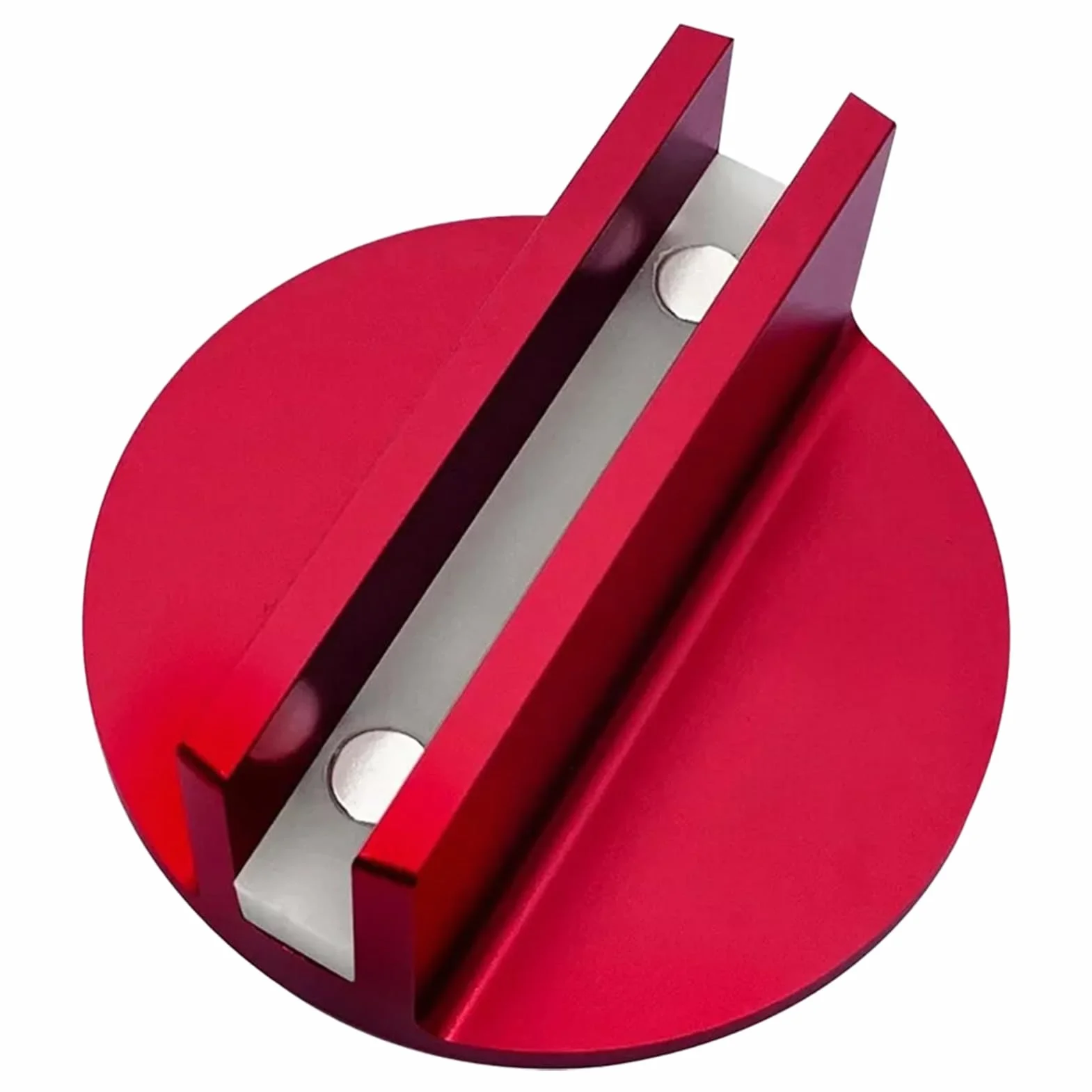 Magnetic Jack Pad, Frame Rail Adapter, Jack Pad Adapter, Slotted Jack Puck, Pinch Weld Frame Rail Adapter, Aluminum Jack Pad, Grooved Jack Pad Adapter, Automotive Jack Adapter