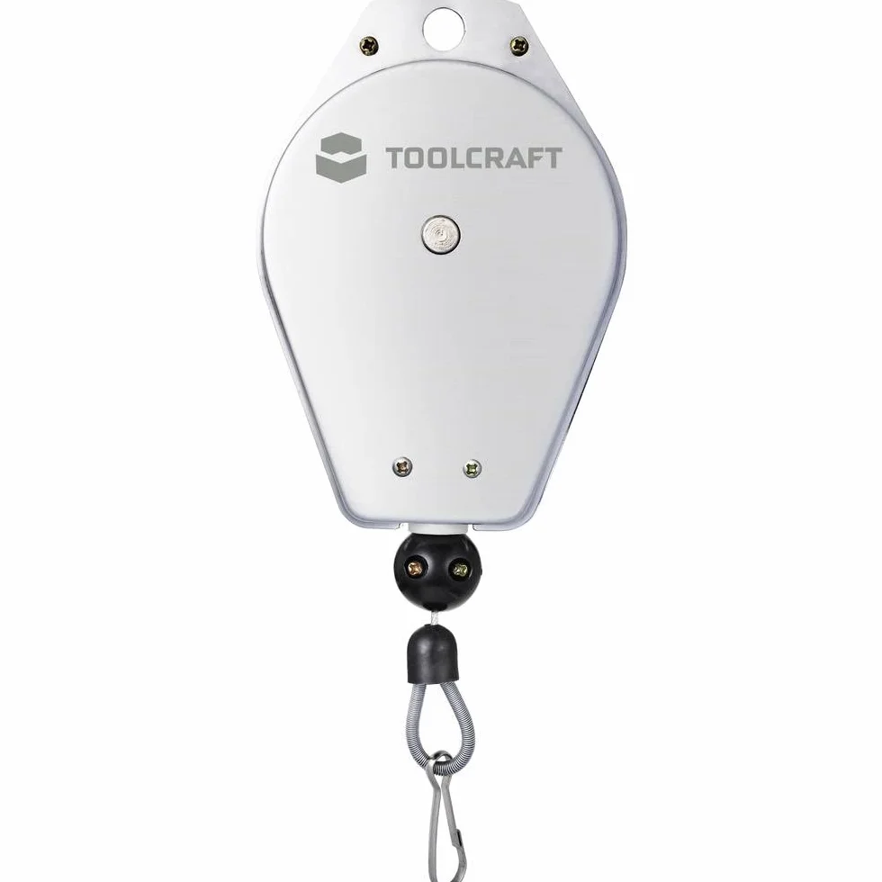 TOOLCRAFT TO-7392612 sprężyna, linka do 1,5 m udźwig (maks.) 2 kg