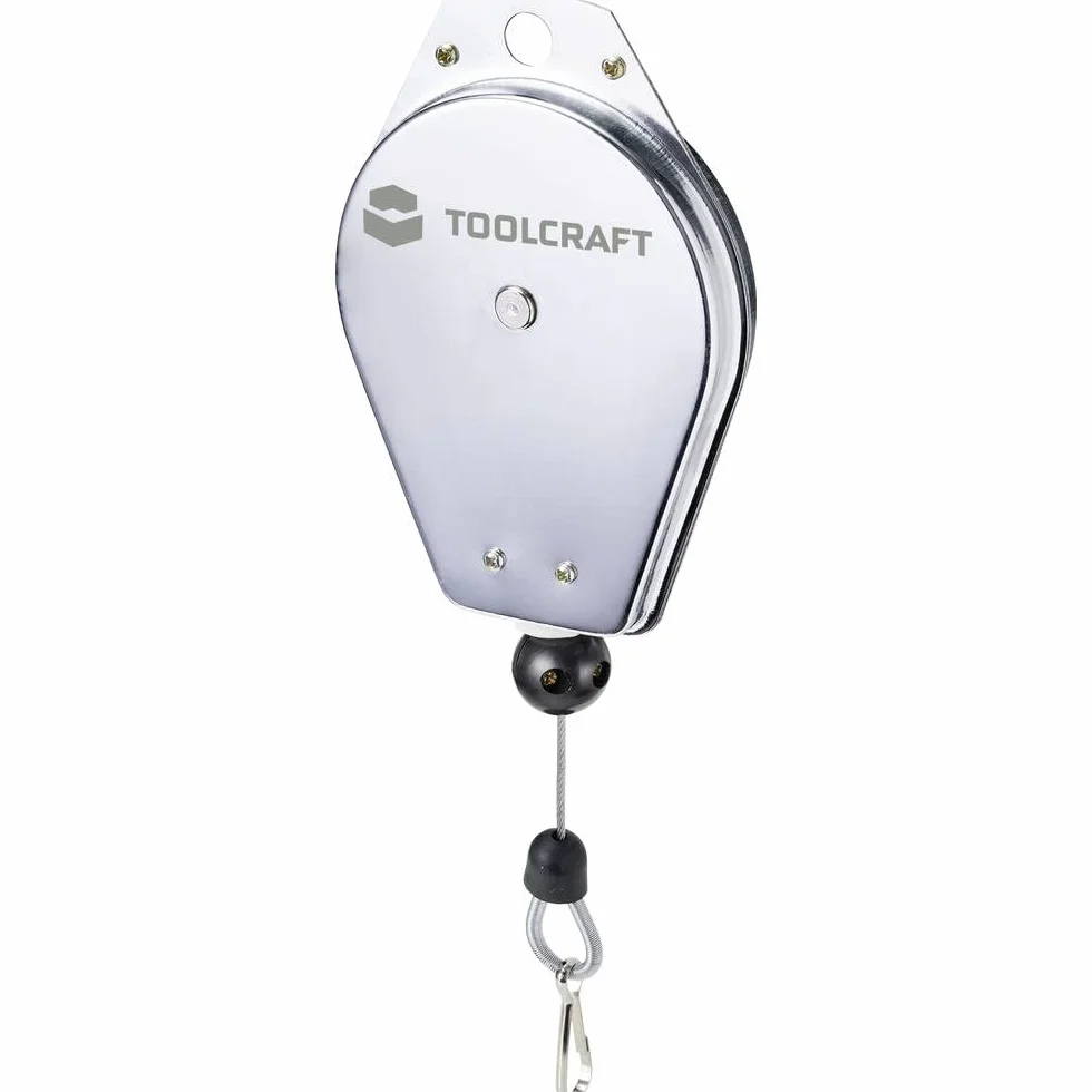 TOOLCRAFT TO-7392612 sprężyna, linka do 1,5 m udźwig (maks.) 2 kg